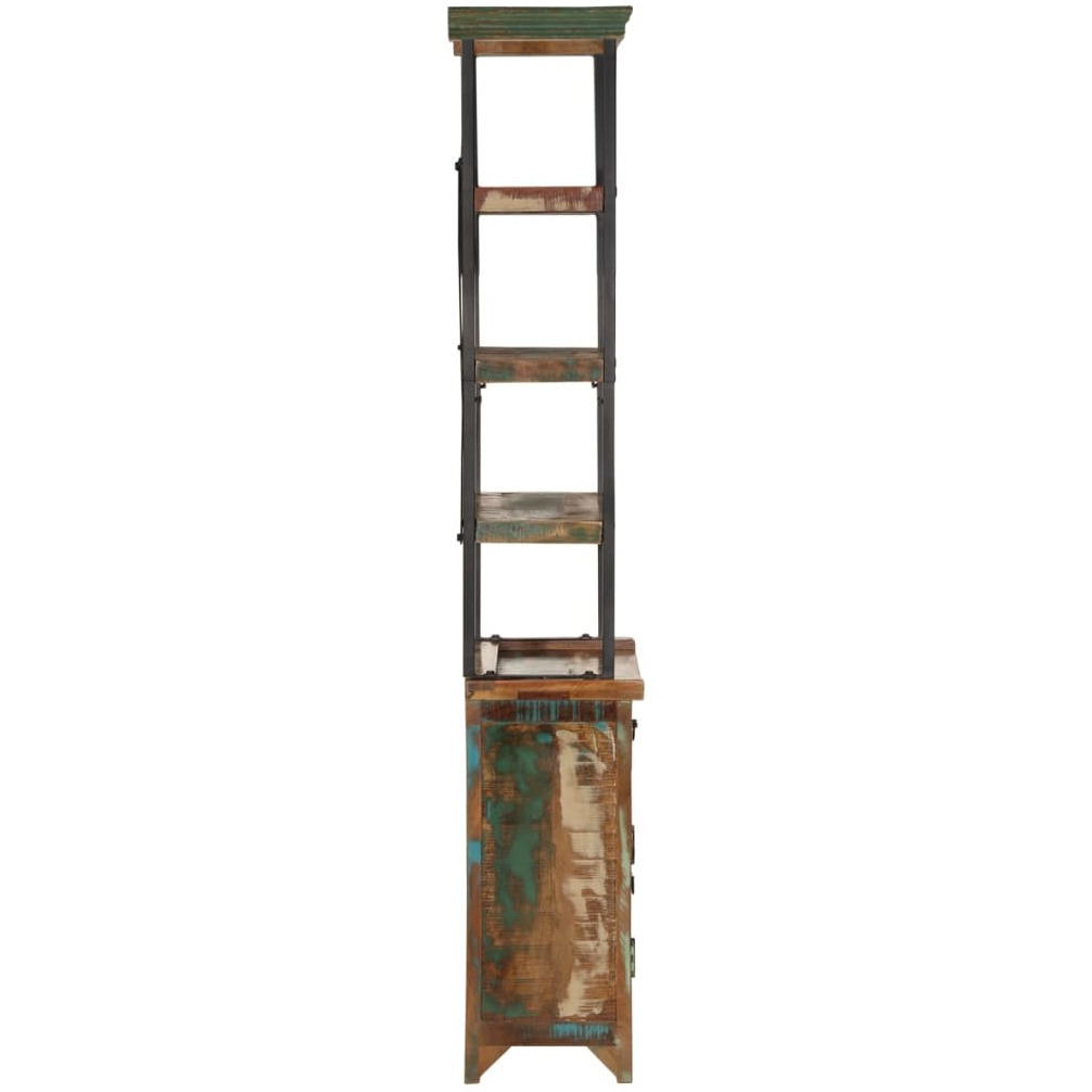 vidaXL Highboard 21.7x11.8x70.9 Solid Wood Reclaimed