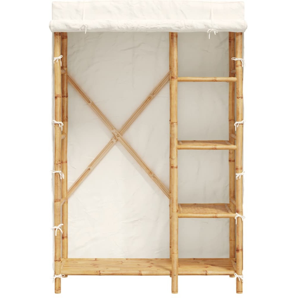 vidaXL Wardrobe 43.3x17.7x66.9 Bamboo