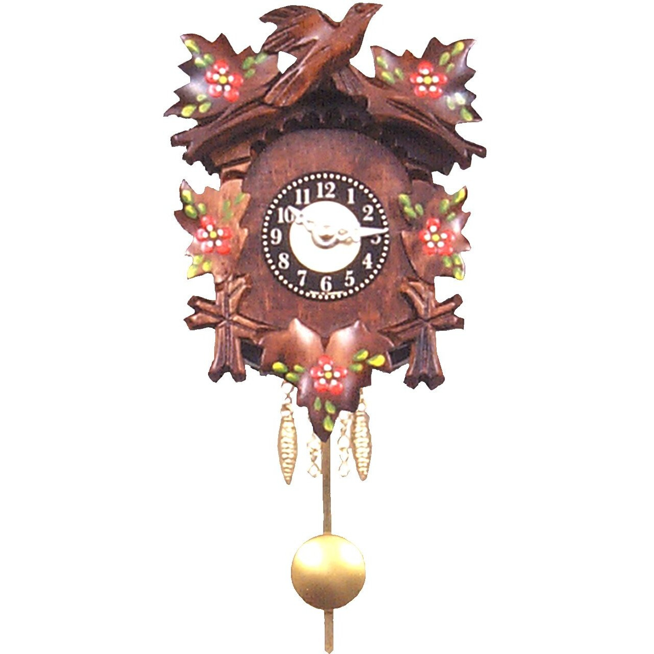 125-6QP - Engstler Battery-operated Clock - Mini Size - 5.5H x 4W x 2.75D