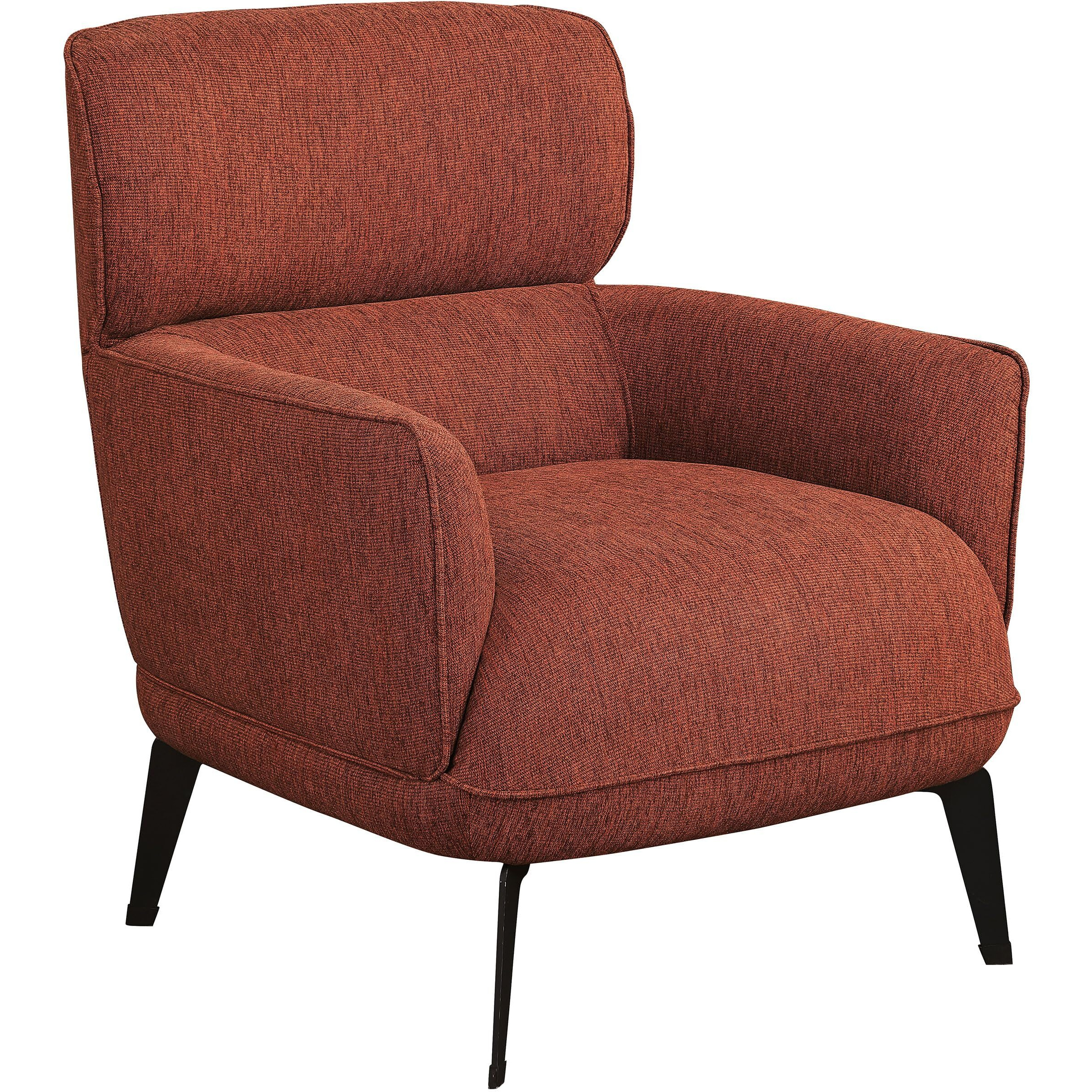 Andrea Heavy Duty High Back Accent Chair Orange