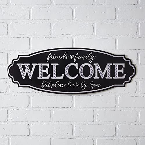 Comical Welcome Wall Sign