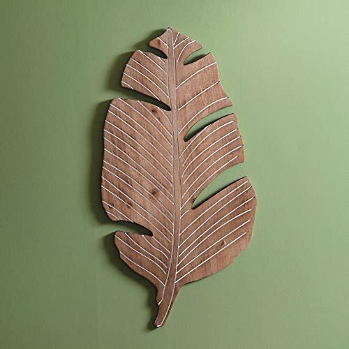 Banana Leaf Wood Wall Decor