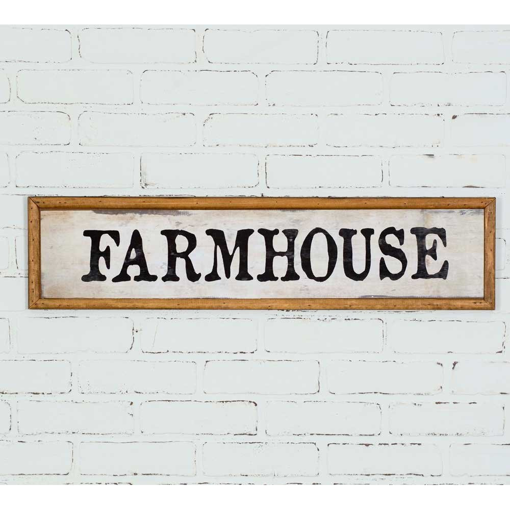 Farmhouse Wood Wall Sign