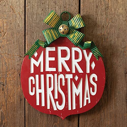 Christmas Ornament Wall Sign