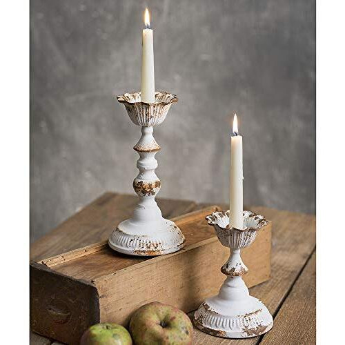 Set of Two Dapheny Tapered Candle Holders