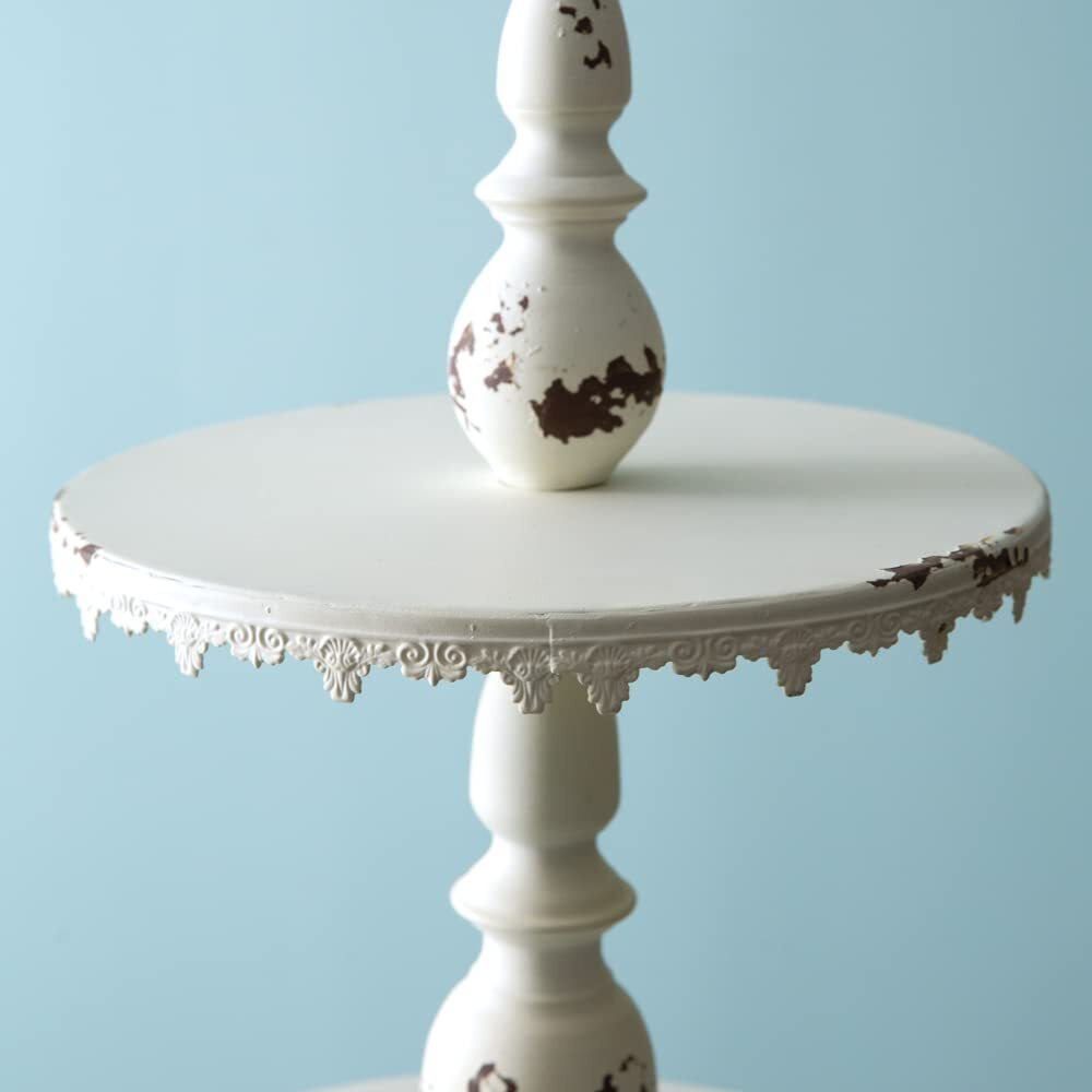 Three-Tier Feminine Farmhouse Display Stand