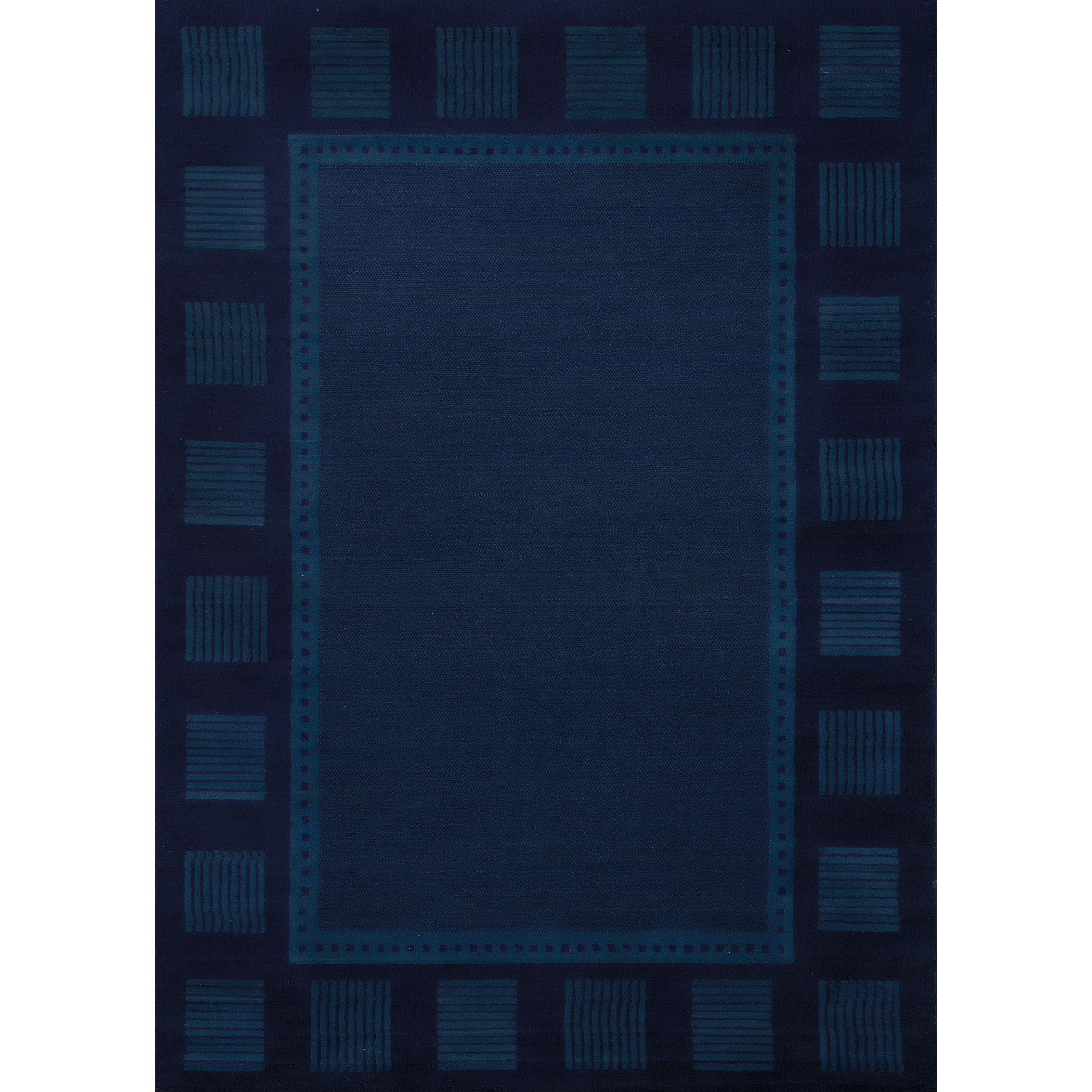 United Weavers 940 36764 69 5 ft. 3 in. x 7 ft. 6 in. Manhattan Long Island Area Rug  Navy