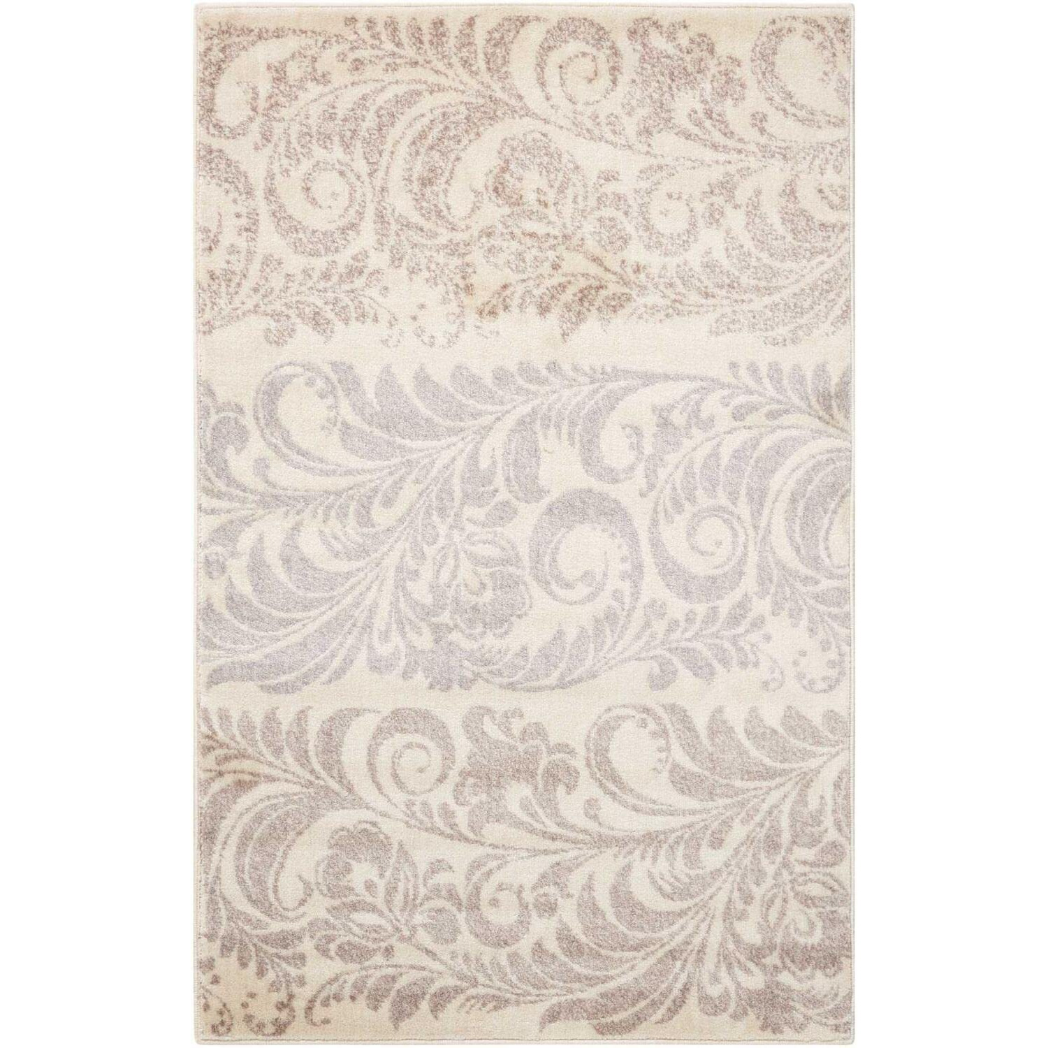 Nourison 9169 Utopia Area Rug Collection Ivory 2 ft 6 in. x 4 ft 2 in. Rectangle