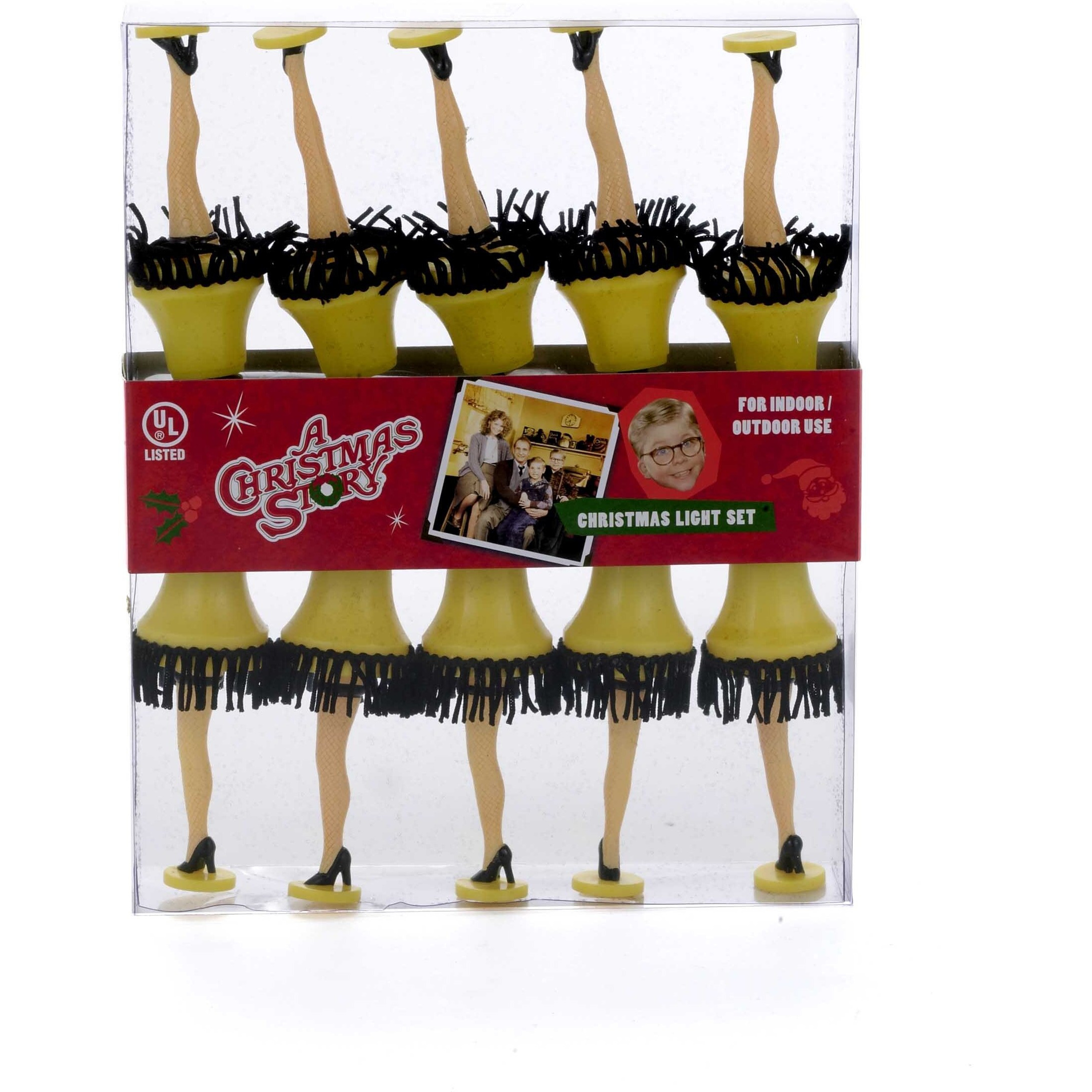 Kurt S. Adler- Inc. CS9141 Kurt Adler UL 10-Lights Christmas Story Leg Lamp Light Set