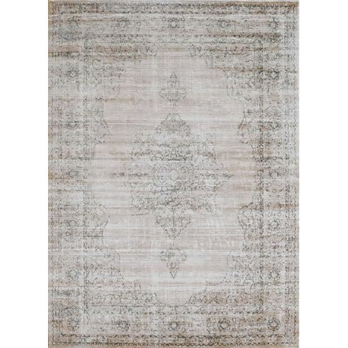 Radici USA 3563-0020-BONE Colosseo Area Rug- Bone - 3 ft. 3 in. x 4 ft. 11 in.