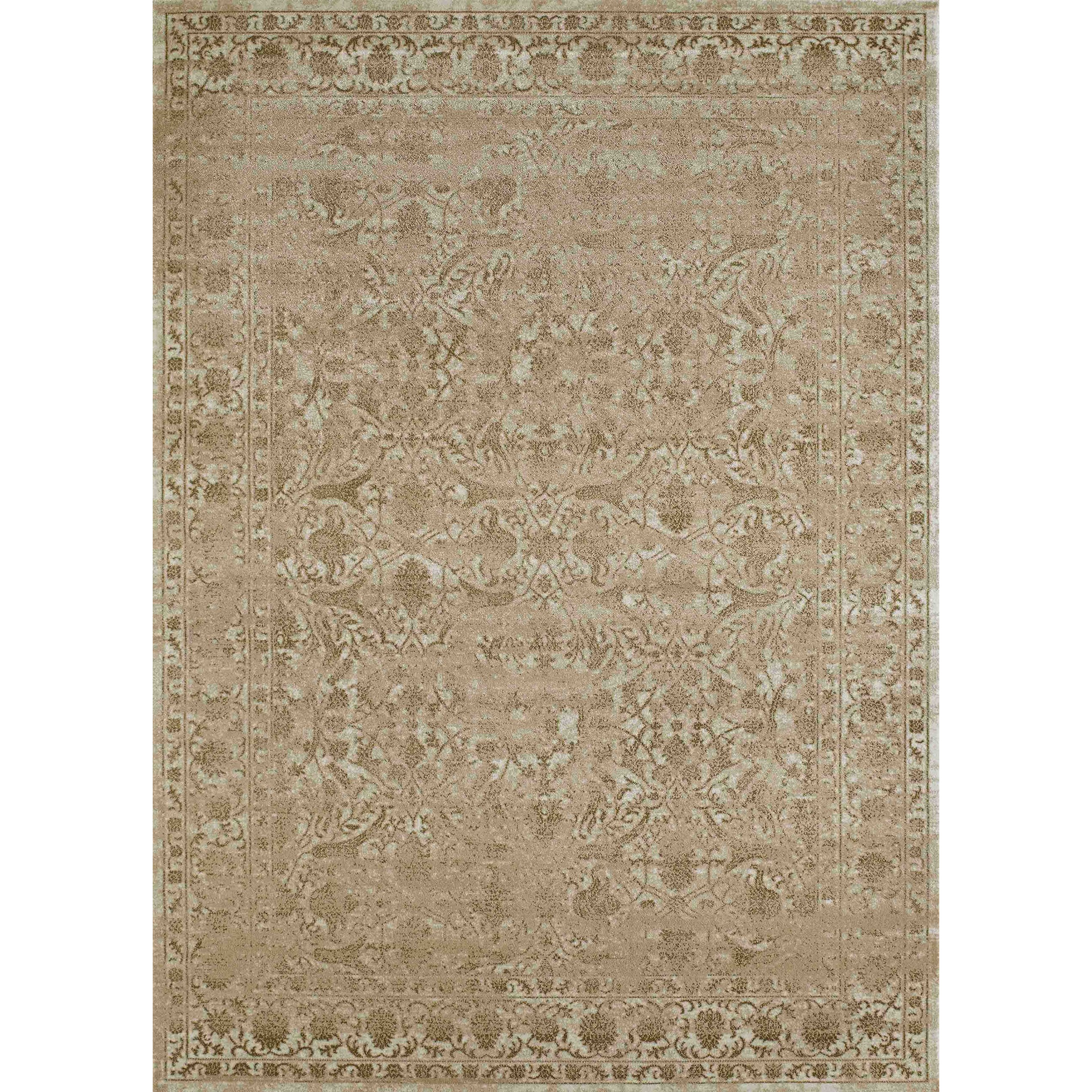 Radici USA 3564-0020-BONE Colosseo Area Rug- Bone - 3 ft. 3 in. x 4 ft. 11 in.