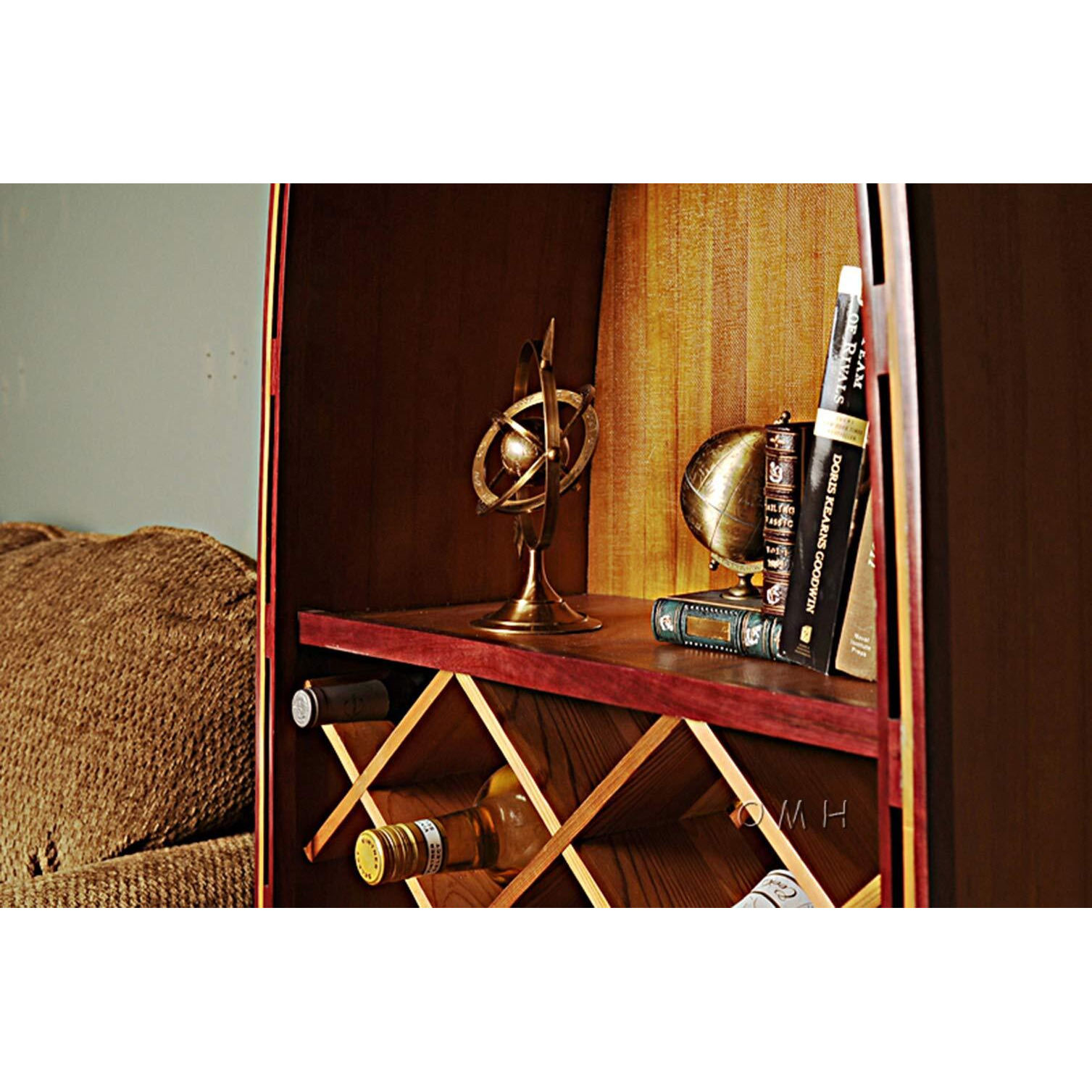 Old Modern Handicrafts AK043 8 in. Antique Brass Armillary Globe