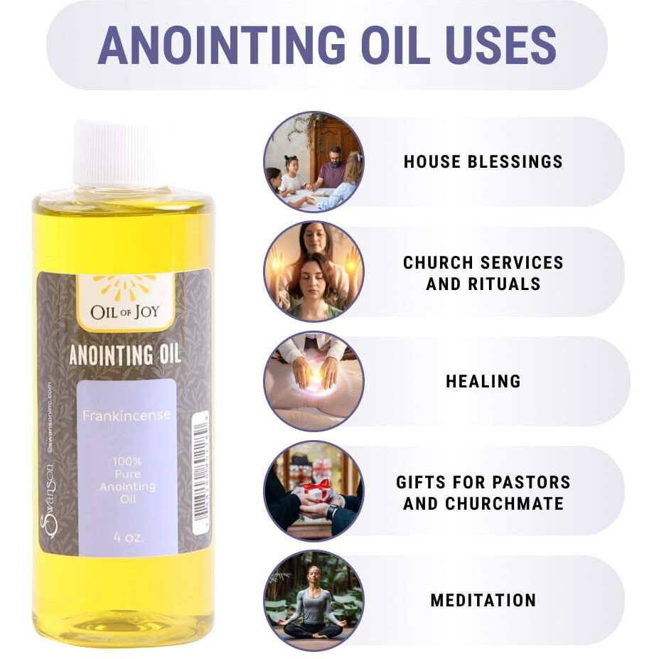 Swanson Christian Supply 168974 Frankincense Anointing Oil - 4 oz
