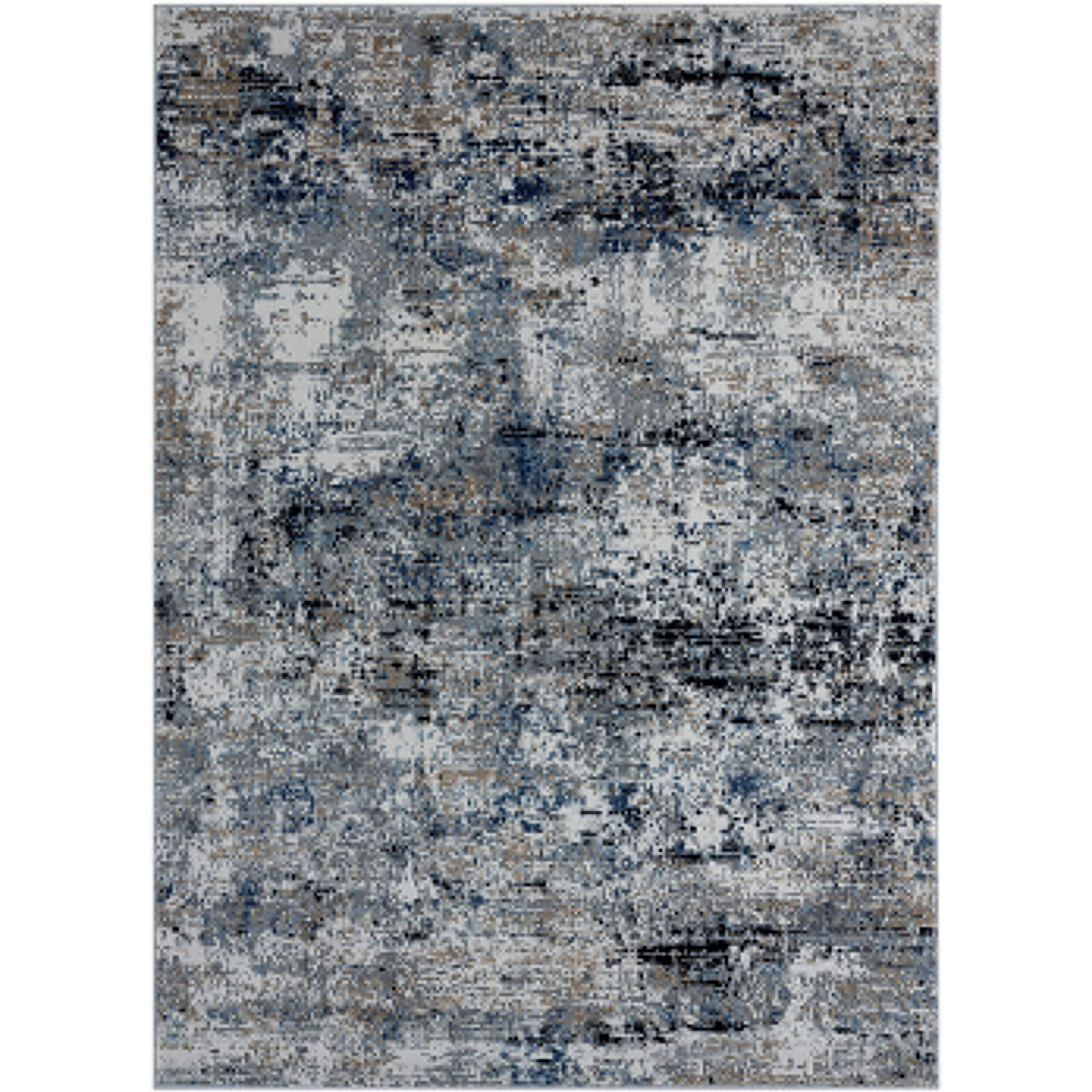United Weavers of America 4535 10160 24 Eternity Barcelona Blue Accent Rectangle Rug  1 ft. 11 in. x 3 ft.