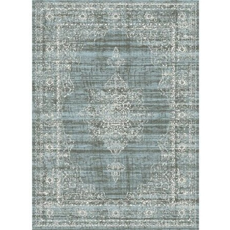 3563-0052-GREEN Colosseo Area Rug  Green - 7 ft. 10 in. x 10 ft. 6 in.