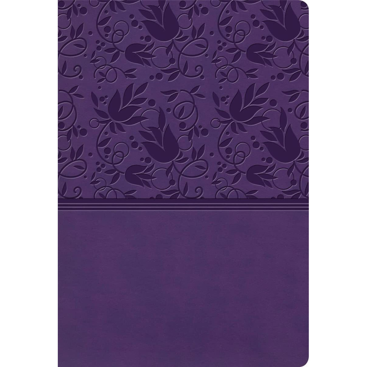 KJV Super Giant Print Reference Bible&44 Purple Leather Touch - May 2020