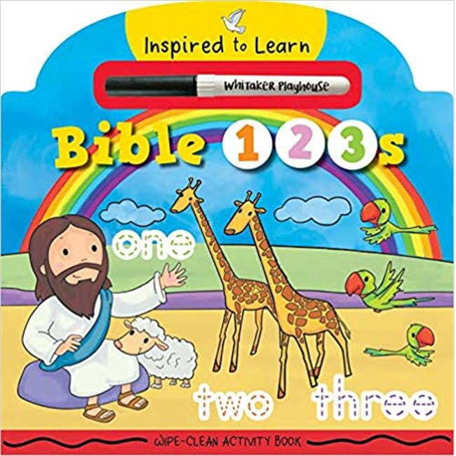 Whitaker House 771171 Bible 123S - Wipe Clean Activity Book