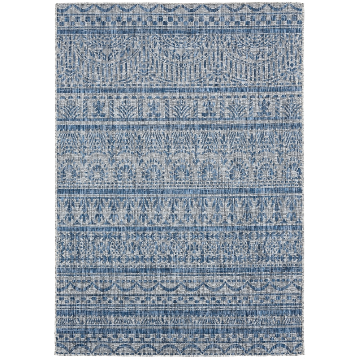 United Weavers of America 3900 10160 69 5 ft. 3 in. x 7 ft. 6 in. Augusta Diani Blue Rectangle Area Rug