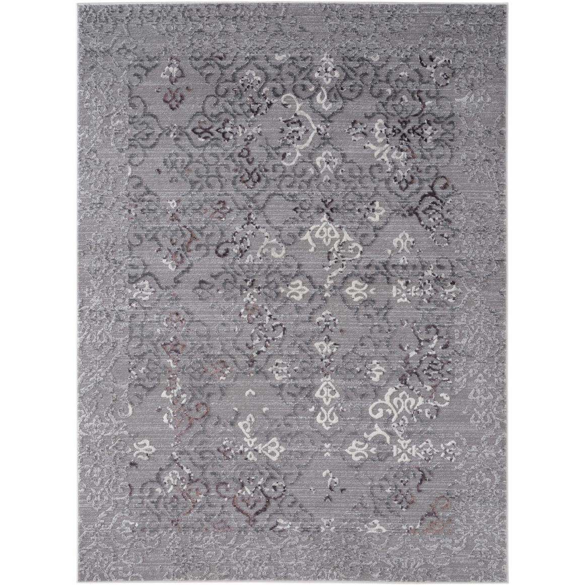 5 ft. 3 in. x 7 ft. 2 in. Marblemount Rectangle Area Rug  Plum