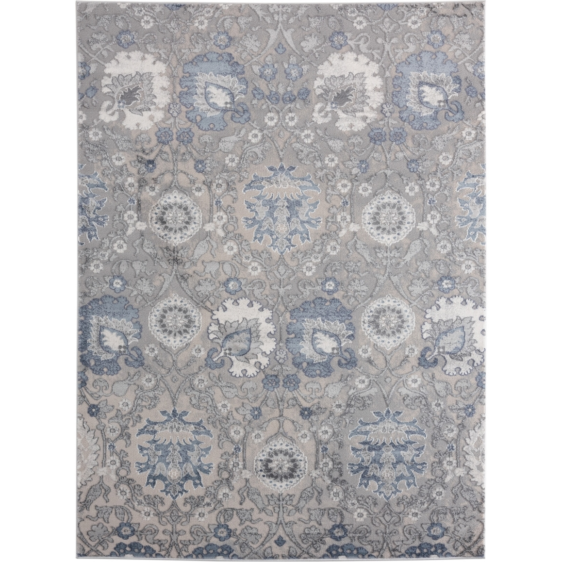 Cascades Olallie Blue Accent Rectangle Rug  1 ft. 11 in. x 3 ft.