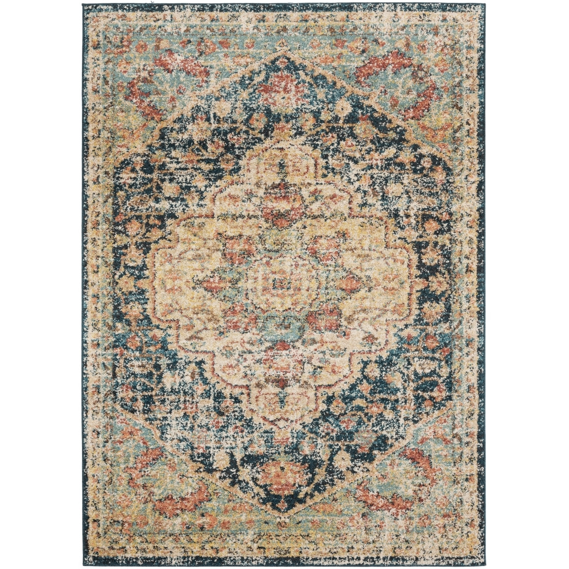 Marrakesh Sultan Multicolor Rectangle Area Rug - 5 ft. 3 in. x 7 ft. 2 in.