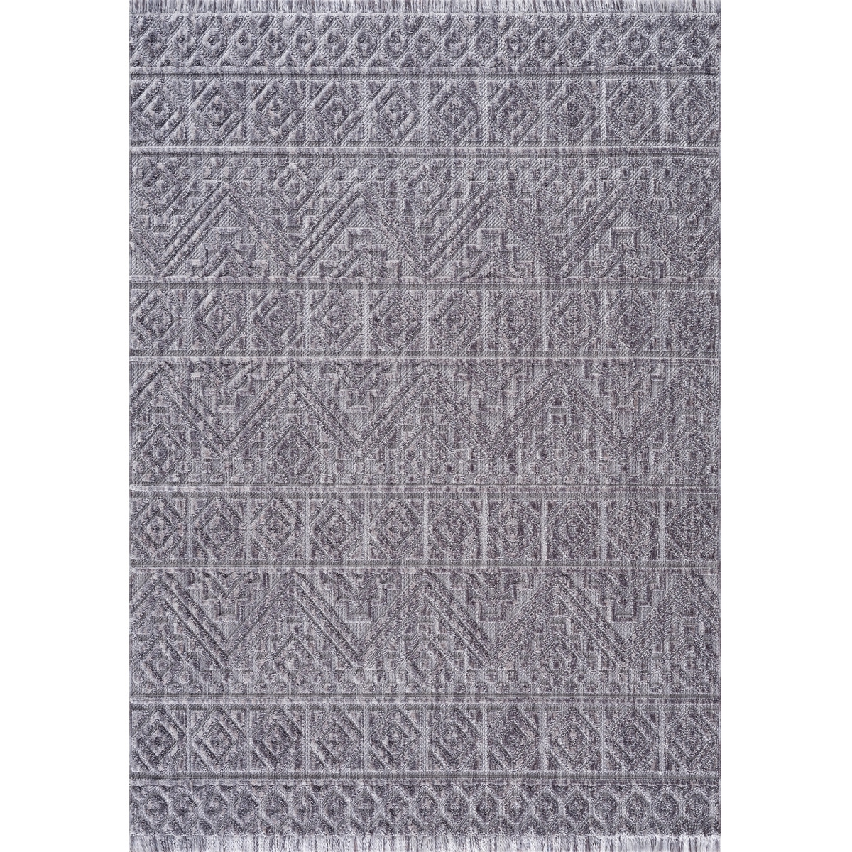 7 ft. 10 in. x 10 ft. 6 in. Chelsea Kane Oversize Rectangle Rug&44 Smoke
