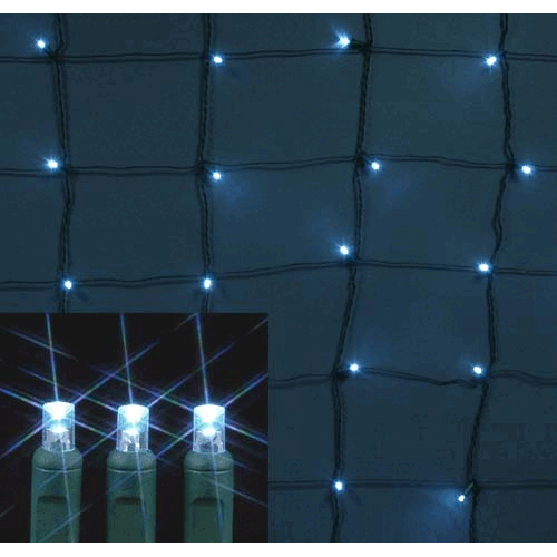 4 x 6 LED Pure White Twinkle Net Light