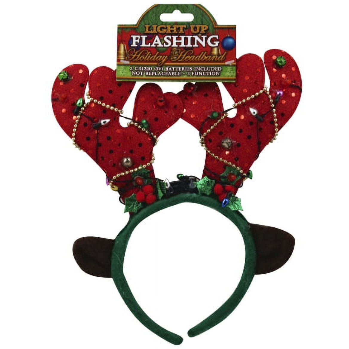Christmas Holiday Headbands - Case of 24