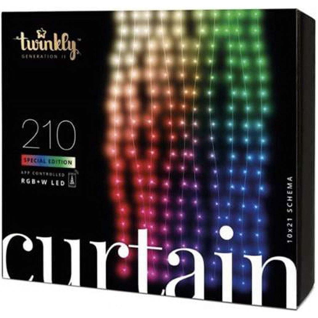 Twinkly LED Mini 210 Bulb String Christmas Light&44 Multi Color