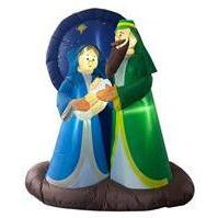 7 ft. Inflatable LED Nativity Scene