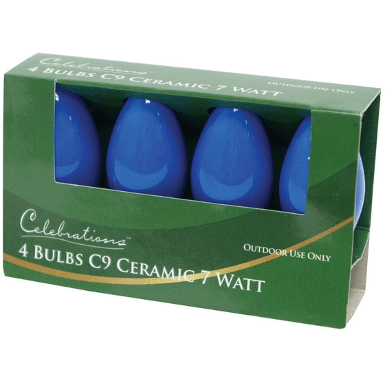 UTTY2411 Blue Ceramic C9 Replacement Bulbs