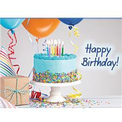 Boxed-Birthday-Celebrating You Card - Box of 12