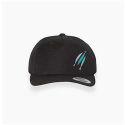Three Fish Adjustable Hat&44 Black