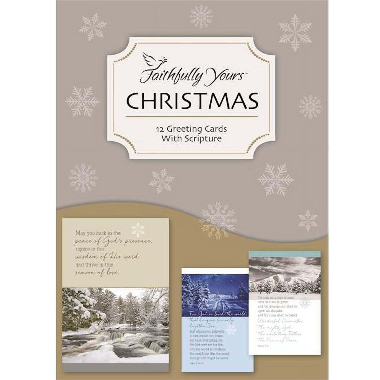 Frosty Landscapes Boxed Card - Box of 12