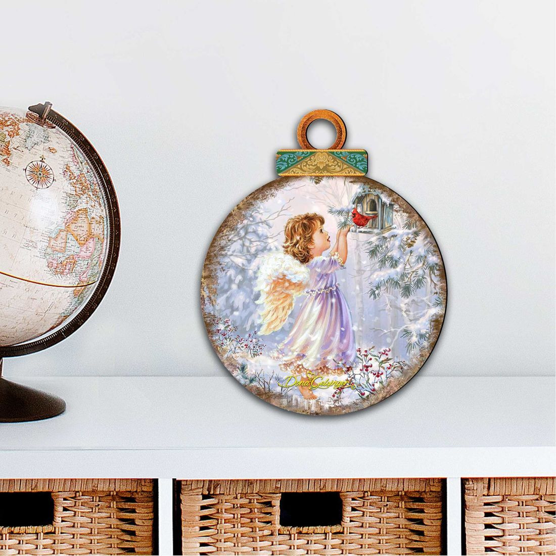 12 x 9 in. Little Christmas Joy Christmas Outdoor Decor Large Ornaments