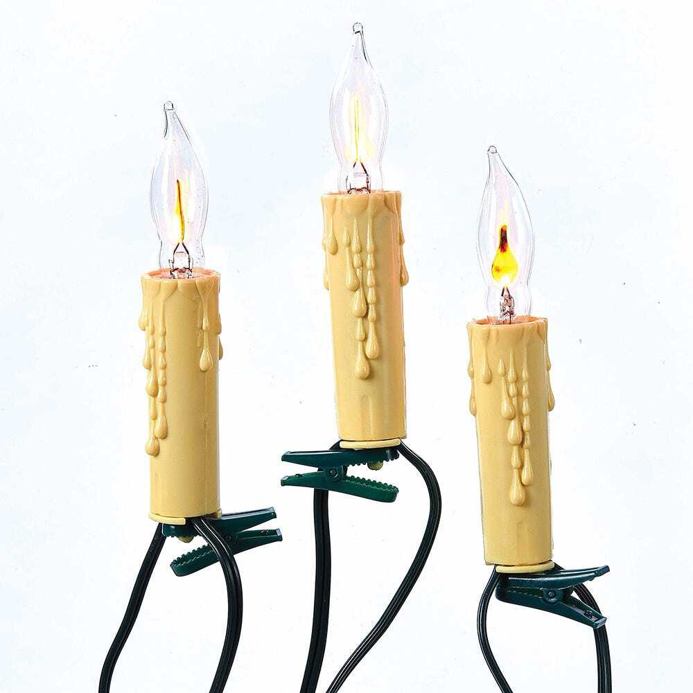 UL 7-Light Flicker Flame Candle Light Set