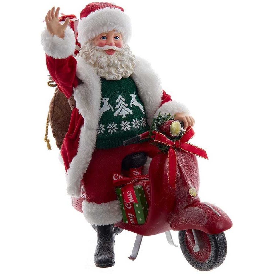 10 in. Santa on Scooter