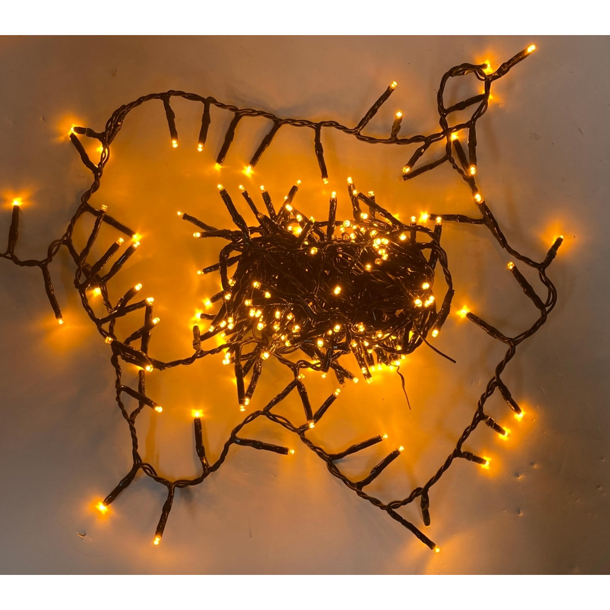 200-Light LED 3 mm Halloween Lights&44 Orange