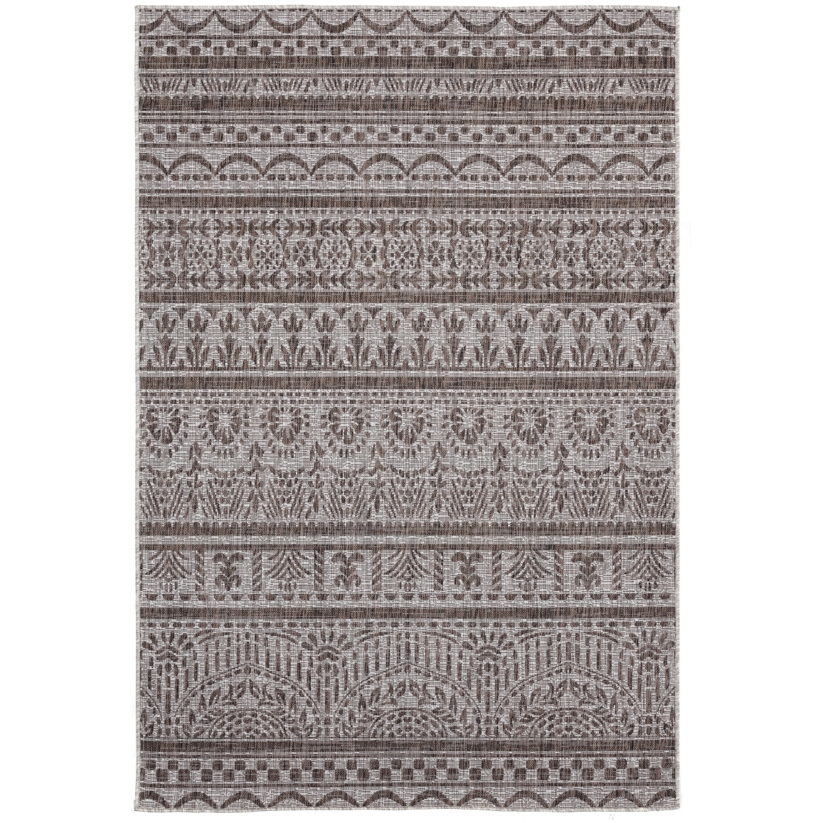Augusta Diani Brown Rectangle Area Rug - Brown - 5 ft. 3 in. x 7 ft. 6 in.