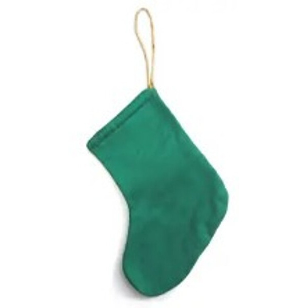 Green Sock Ornament