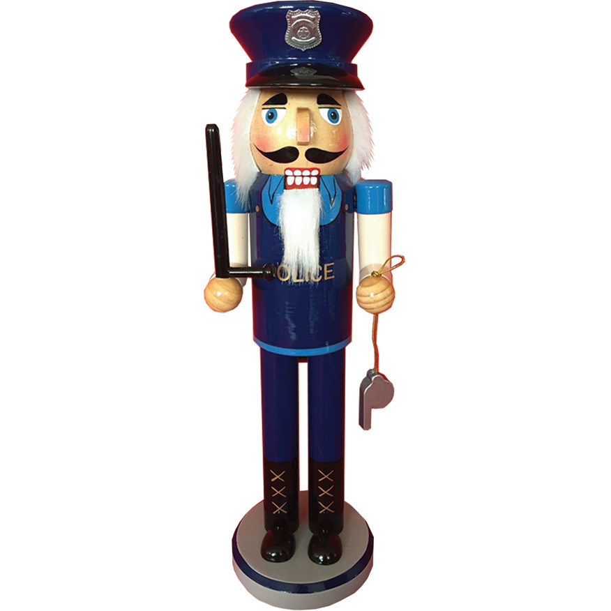 14 in. Policeman Pride Nutcracker 14in.