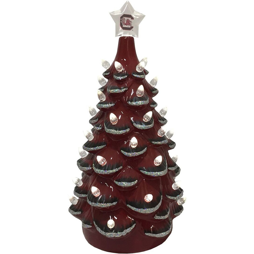 14 in. South Carolina Ceramic Tree