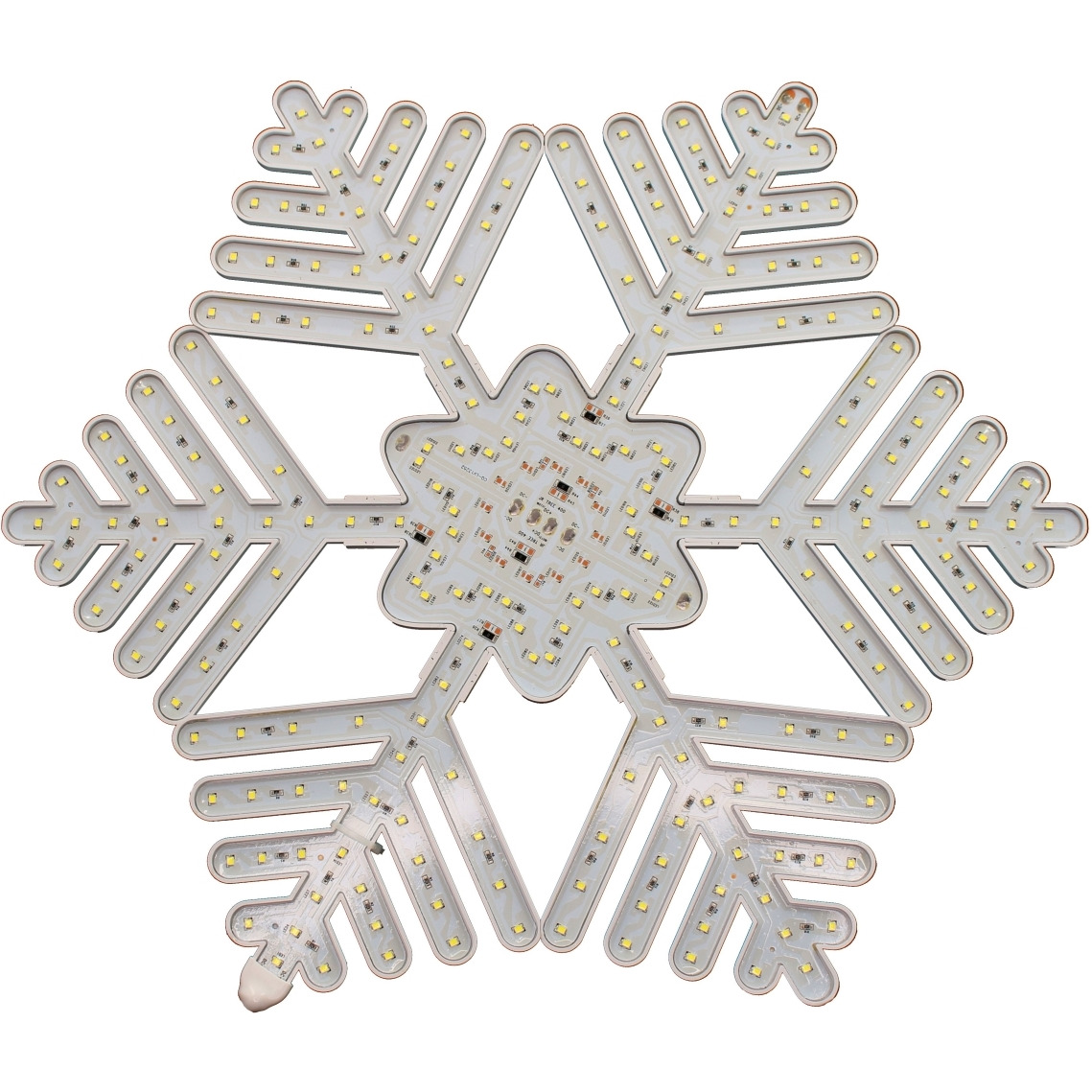 18 in. LED Snow Christmas Trees Snowflake