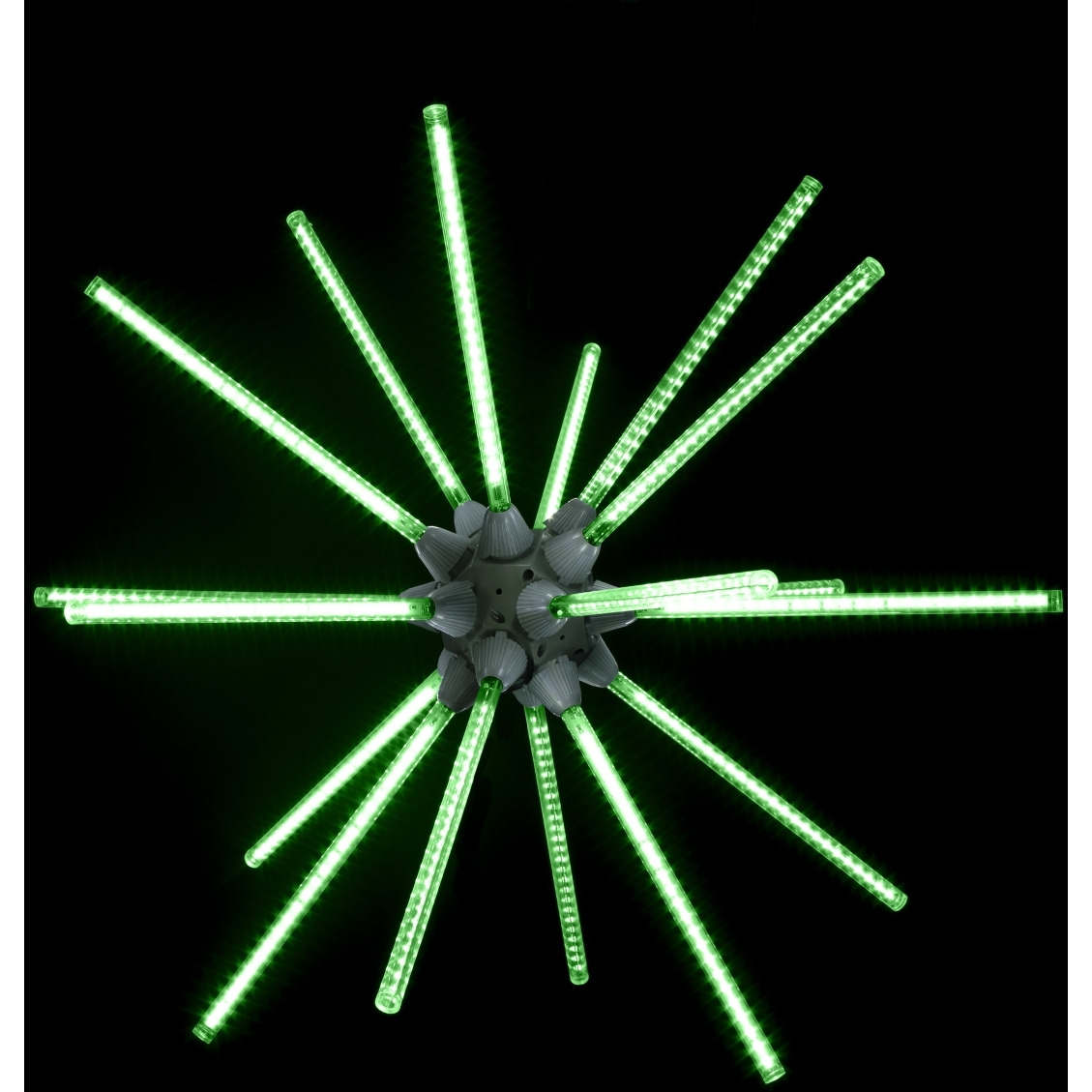 24 in. Animated LED Starburst&44 Green