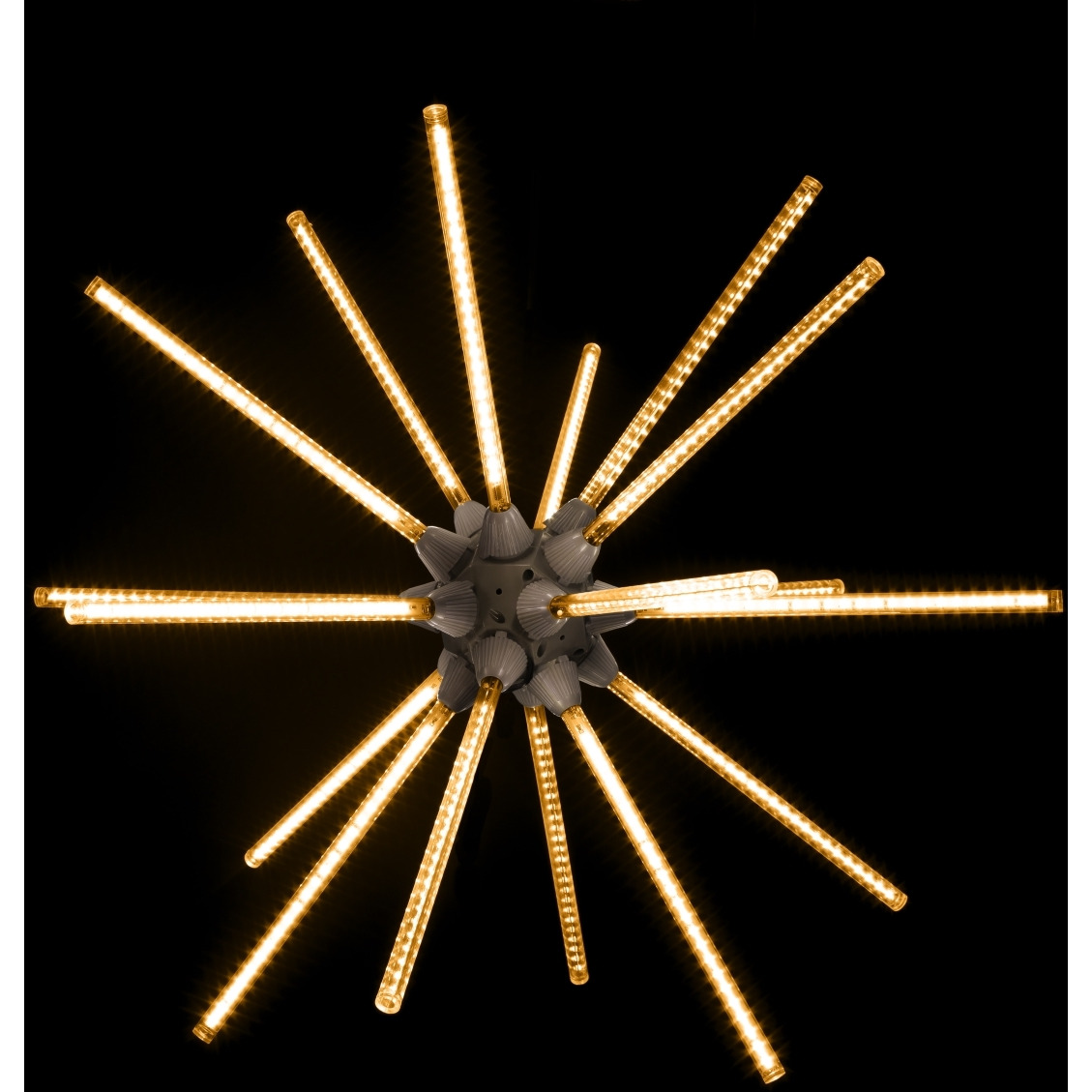 24 in. Animated LED Starburst&44 Orange