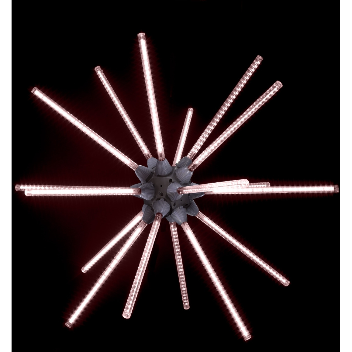24 in. Animated LED Starburst&44 Pink