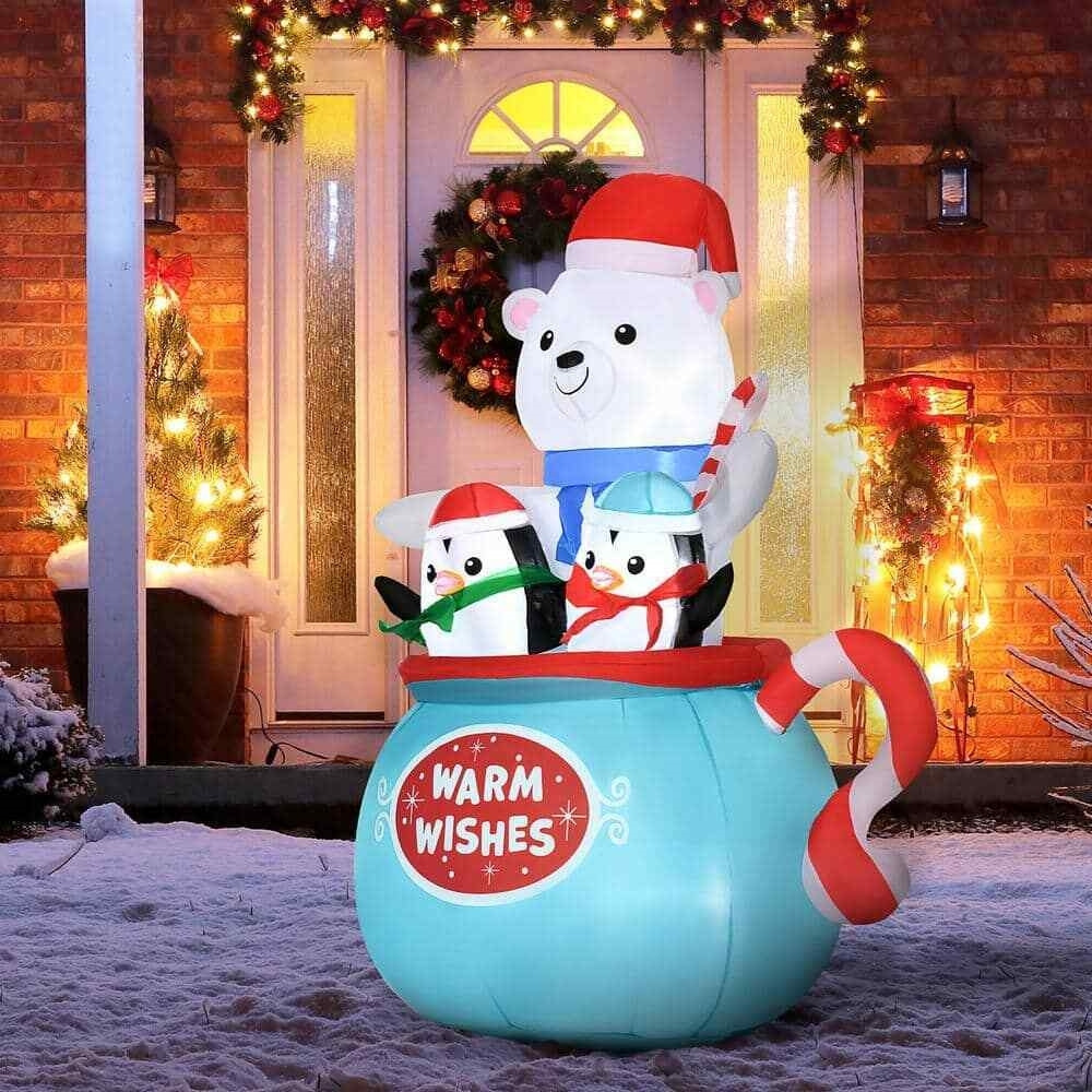 5&apos Yard Christmas Decor