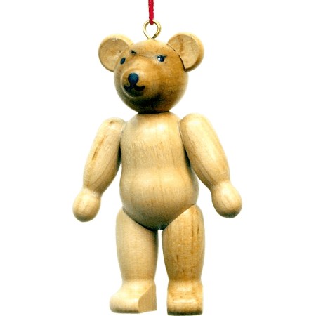 Christian icht Ornament - Teddy Bear