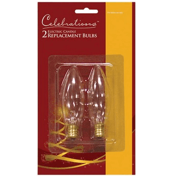 Celebrations T-15-71 Electric Candle Replacement Bulbs