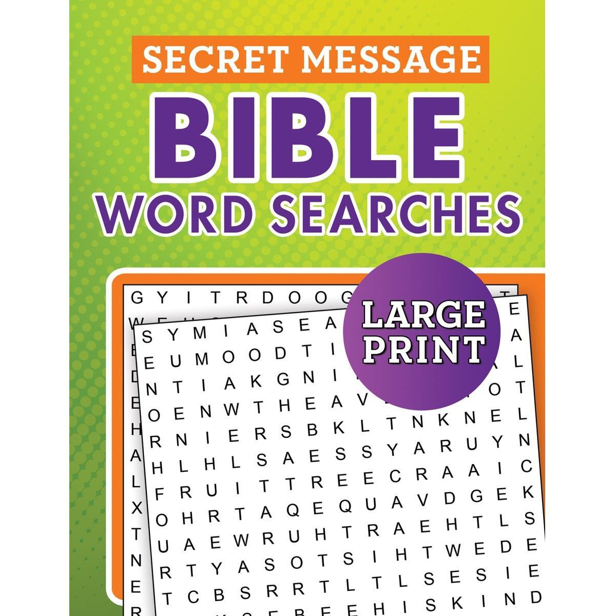 Barbour Publishing  Secret Message Bible Word Searches Large Print